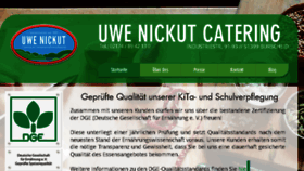 What Uwe-nickut.de website looked like in 2018 (5 years ago)