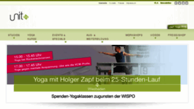 What Unit-yoga.de website looked like in 2018 (5 years ago)