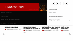 What Ungatonipon.com website looked like in 2018 (5 years ago)