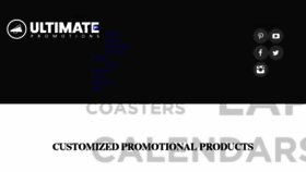 What Ultimatepromotions.biz website looked like in 2018 (5 years ago)