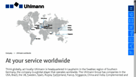What Uhlmann-usa.com website looked like in 2018 (5 years ago)