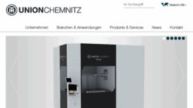 What Unionchemnitz.de website looked like in 2018 (5 years ago)