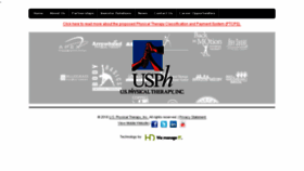What Usph.com website looked like in 2018 (5 years ago)