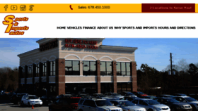 What Usedcarsgainesvillega.com website looked like in 2018 (5 years ago)