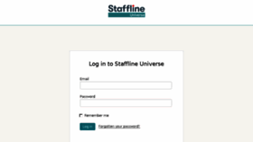 What Universe.staffline.co.uk website looked like in 2018 (5 years ago)
