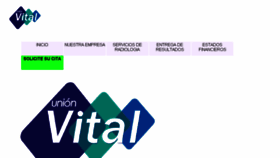 What Unionvital.com.co website looked like in 2018 (5 years ago)