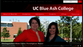What Ucblueash.edu website looked like in 2018 (5 years ago)