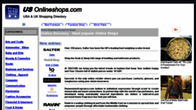 What Us-onlineshops.com website looked like in 2018 (5 years ago)