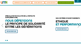 What Umr-retraite.fr website looked like in 2018 (5 years ago)