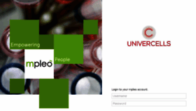 What Univercells.mpleo.net website looked like in 2018 (5 years ago)