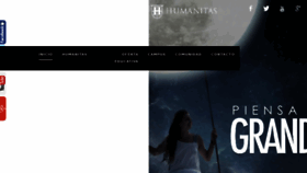 What Universidadhumanitas.com website looked like in 2018 (5 years ago)