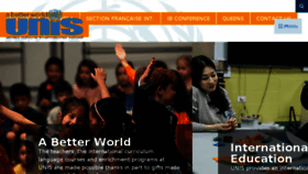 What Unis.org website looked like in 2018 (6 years ago)