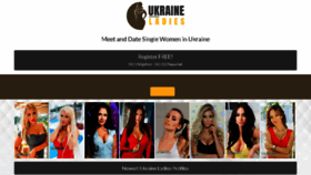 What Ukraineladies.com website looked like in 2018 (5 years ago)