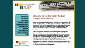What Universitymedicalgroup.ca website looked like in 2018 (5 years ago)
