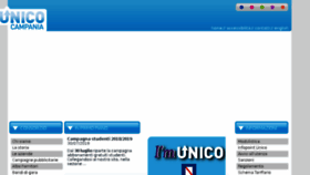 What Unicocampania.it website looked like in 2018 (5 years ago)