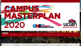 What Uclanmasterplan.co.uk website looked like in 2018 (6 years ago)