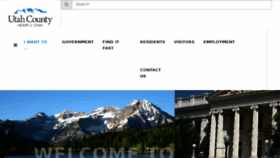 What Utahcountyonline.org website looked like in 2018 (5 years ago)