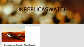 What Ukreplicaswatch.co.uk website looked like in 2018 (5 years ago)