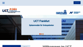 What Uct-frankfurt.de website looked like in 2018 (5 years ago)