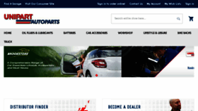 What Unipartautoparts.com website looked like in 2018 (5 years ago)