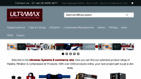 What Ultramax.net.au website looked like in 2018 (5 years ago)