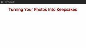 What Uphotoit.com website looked like in 2018 (5 years ago)