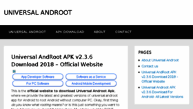 What Universalandrootdl.com website looked like in 2018 (5 years ago)