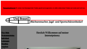 What Ub-waffen.de website looked like in 2018 (5 years ago)