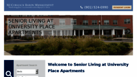 What Uplace-senior.com website looked like in 2018 (5 years ago)