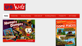 What Uskidsmags.com website looked like in 2018 (5 years ago)