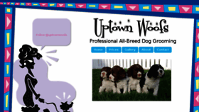 What Uptownwoofs.com website looked like in 2018 (5 years ago)