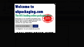 What Ukpackaging.com website looked like in 2018 (5 years ago)