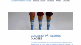 What Une-glace-a-paris.fr website looked like in 2018 (5 years ago)