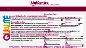 What Unicentre.eu website looked like in 2018 (5 years ago)