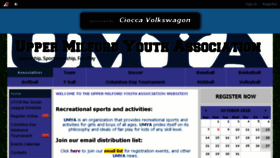 What Umya.org website looked like in 2018 (5 years ago)