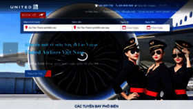 What Unitedairlines-vn.com website looked like in 2018 (5 years ago)