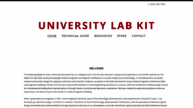 What Universitylabkit.com website looked like in 2018 (5 years ago)