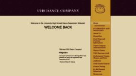 What Unidancecompany.org website looked like in 2018 (5 years ago)