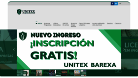What Unitex.edu.mx website looked like in 2018 (5 years ago)