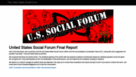 What Ussocialforum.net website looked like in 2018 (5 years ago)