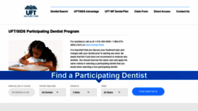 What Uftdental.com website looked like in 2018 (5 years ago)
