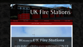 What Ukfirestations.co.uk website looked like in 2018 (5 years ago)