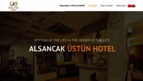 What Ustunhotel.com website looked like in 2018 (5 years ago)