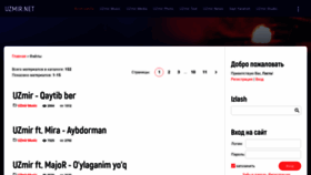 What Uzmir.net website looked like in 2018 (5 years ago)
