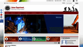 What Uplabour.gov.in website looked like in 2018 (6 years ago)