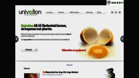 What Univation.com.tr website looked like in 2018 (5 years ago)