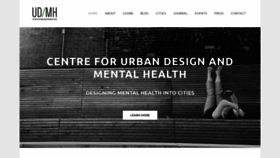 What Urbandesignmentalhealth.com website looked like in 2018 (5 years ago)