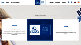 What Uniqa-gsc.sk website looked like in 2018 (5 years ago)