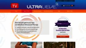 What Ultralieve.com.au website looked like in 2018 (5 years ago)