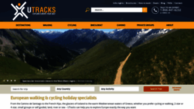 What Utracks.com website looked like in 2018 (5 years ago)
